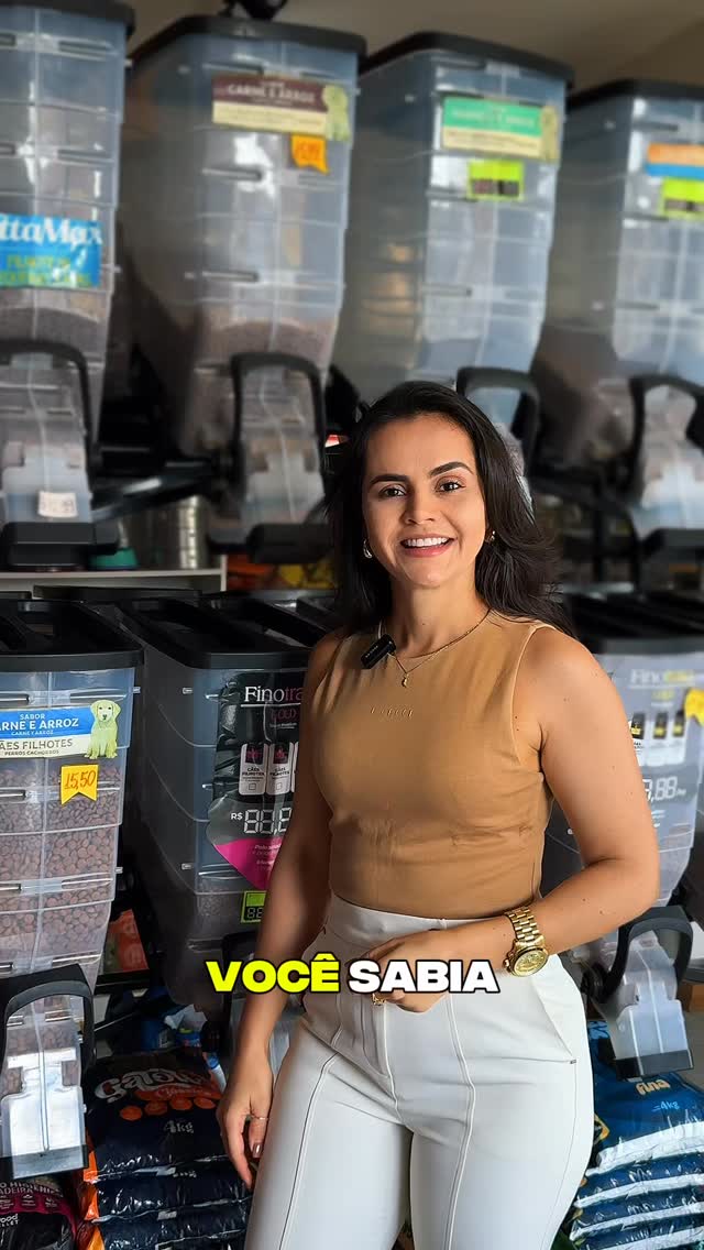 Armazenar a ração do jeito certo
