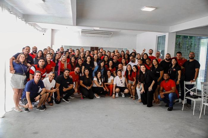 Encontro presencial com toda a equipe do Grupo Barra Grande